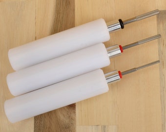 Leather Edge Paint Roller Pen: DIY Craft Tool, Made in Korea