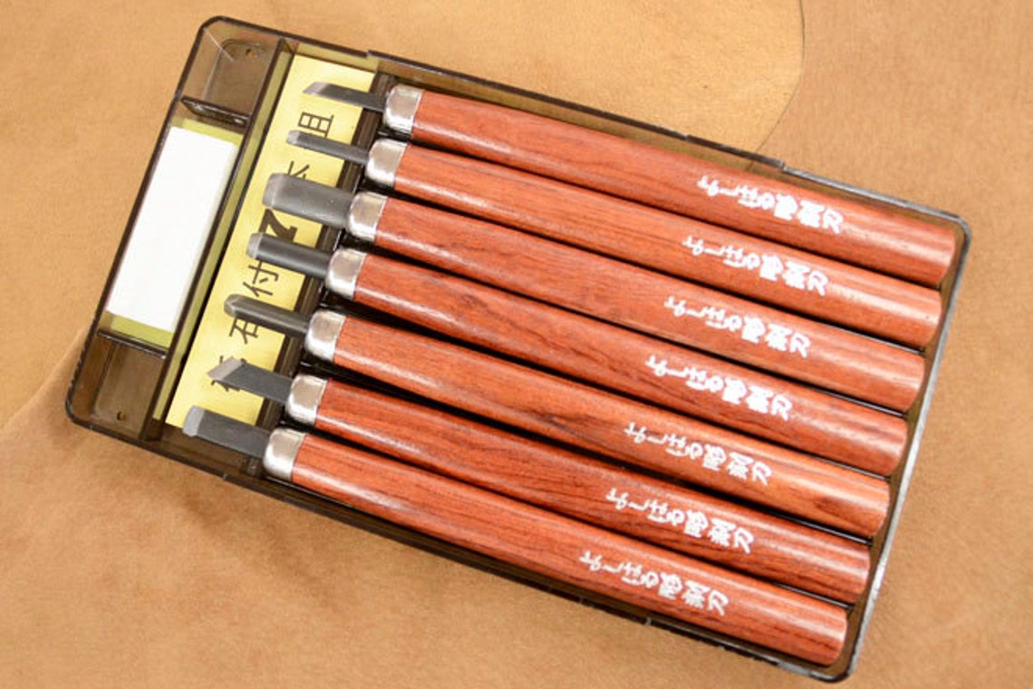Leather Carving Tool Suite Durable Carving Knifes Steel Etsy