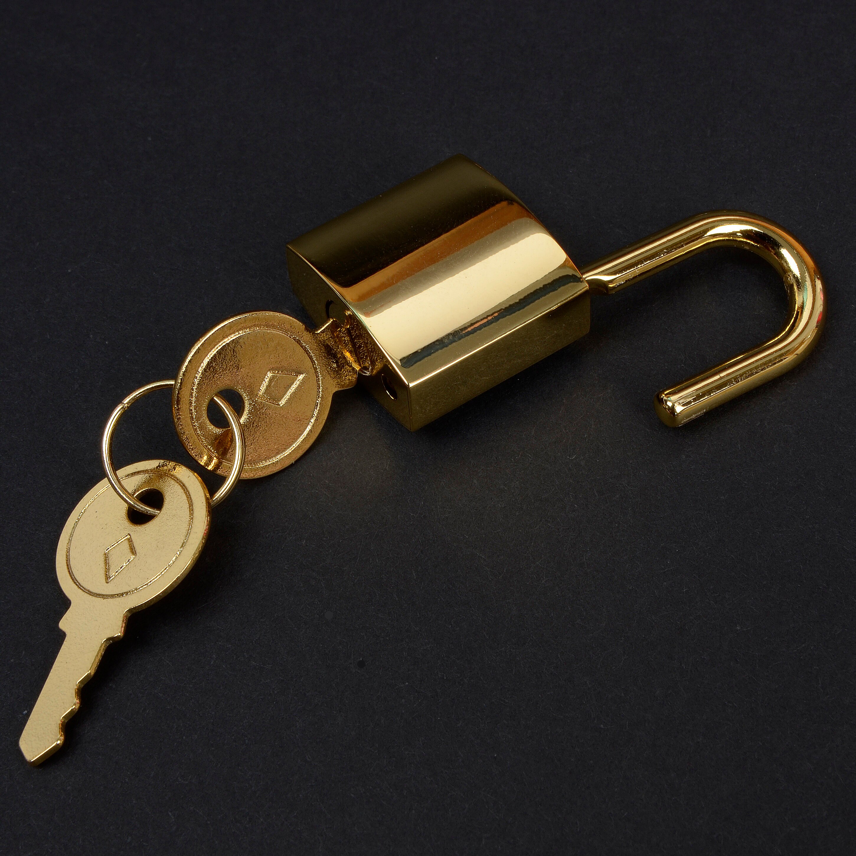 Mini Padlock With Key: Gold, Silver, Black Zinc Alloy Lock - Etsy