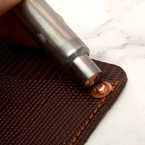 NEW Copper Rivets & Burrs setter(just for Copper rivets ) , Copper metal Studs, making asscessories, Leather Craft tools, MLT-P0000BXP