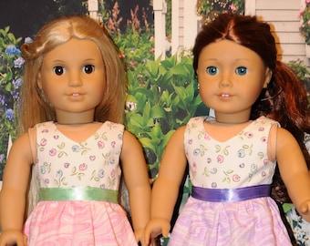 Swirl Maxi Dress For 18" Dolls
