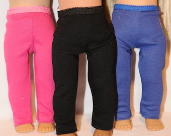 Designer AMICO Leggings per adattare la nostra generazione AG 18/" Dolls ~ Scelta Colore