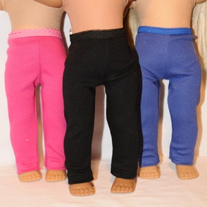 Leggings for 18&quot; Dolls (8 Colors Available)