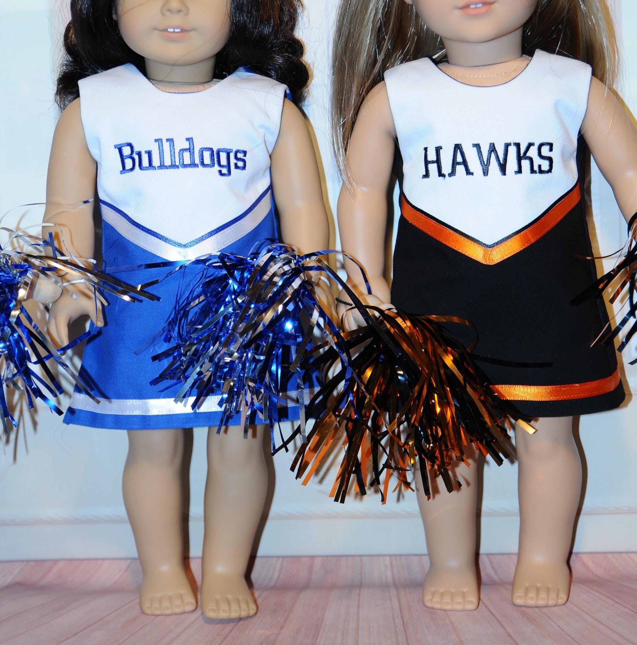 Black and Gold Girl Cheer Outfit