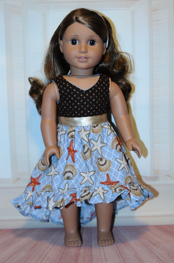 blue dress for baby girl NOUR SEASHELL DRESS main image 0