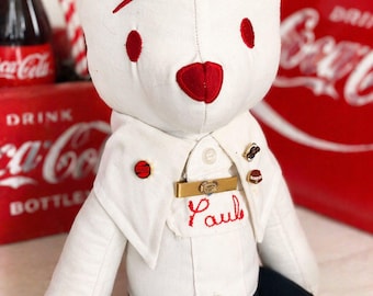 Memory Bear, Memorial Bear from Loved One’s Clothes, Personalized Remembrance Teddy,