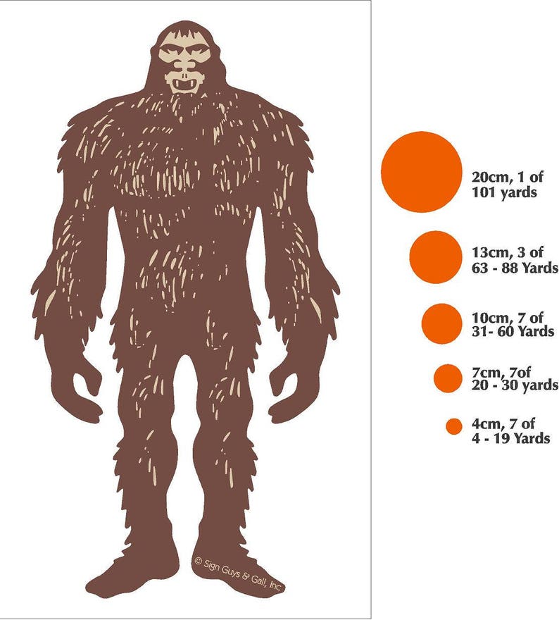 Redding Bigfoot Archery Target, Outdoor Archery Target - Etsy