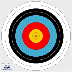 122cm outdoor archery target, vinyl archery target