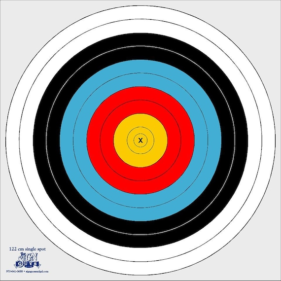 Cible de tir silhouette Rose B27E - 58x90cm pack de 100 ACTION TARGET -  Conditions Extremes