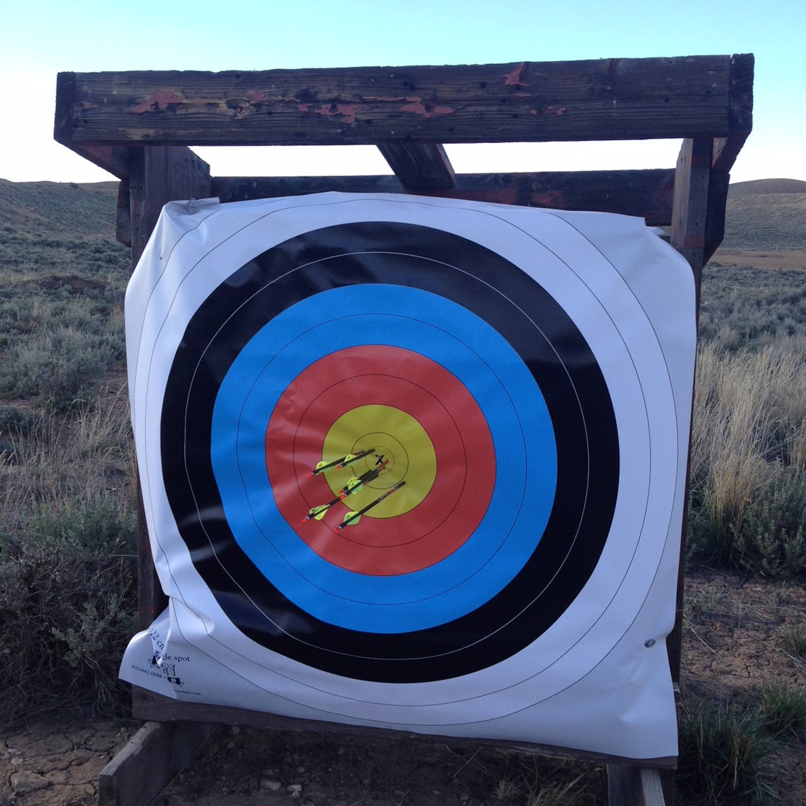 Large Outdoor Archery Target Face Banner Outdoor Targets Etsy