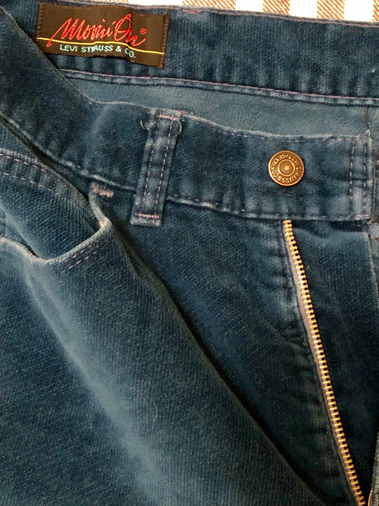 levis blue cords