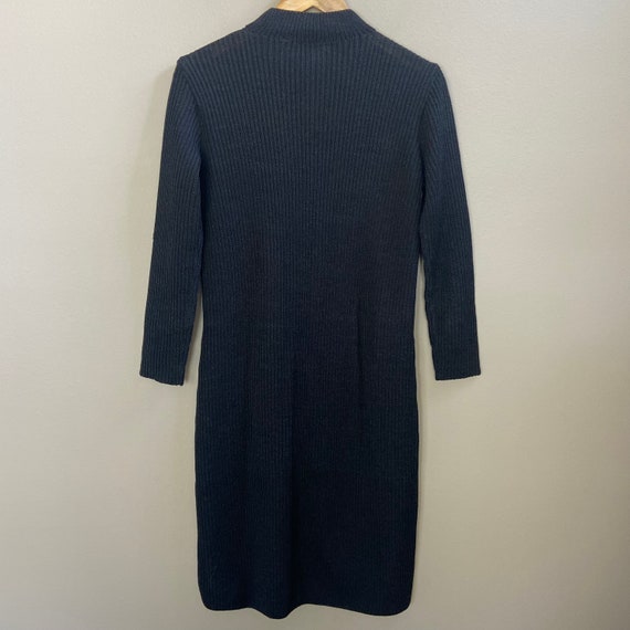 St. John Knits Vintage Black Long Sleeve Gold But… - image 3