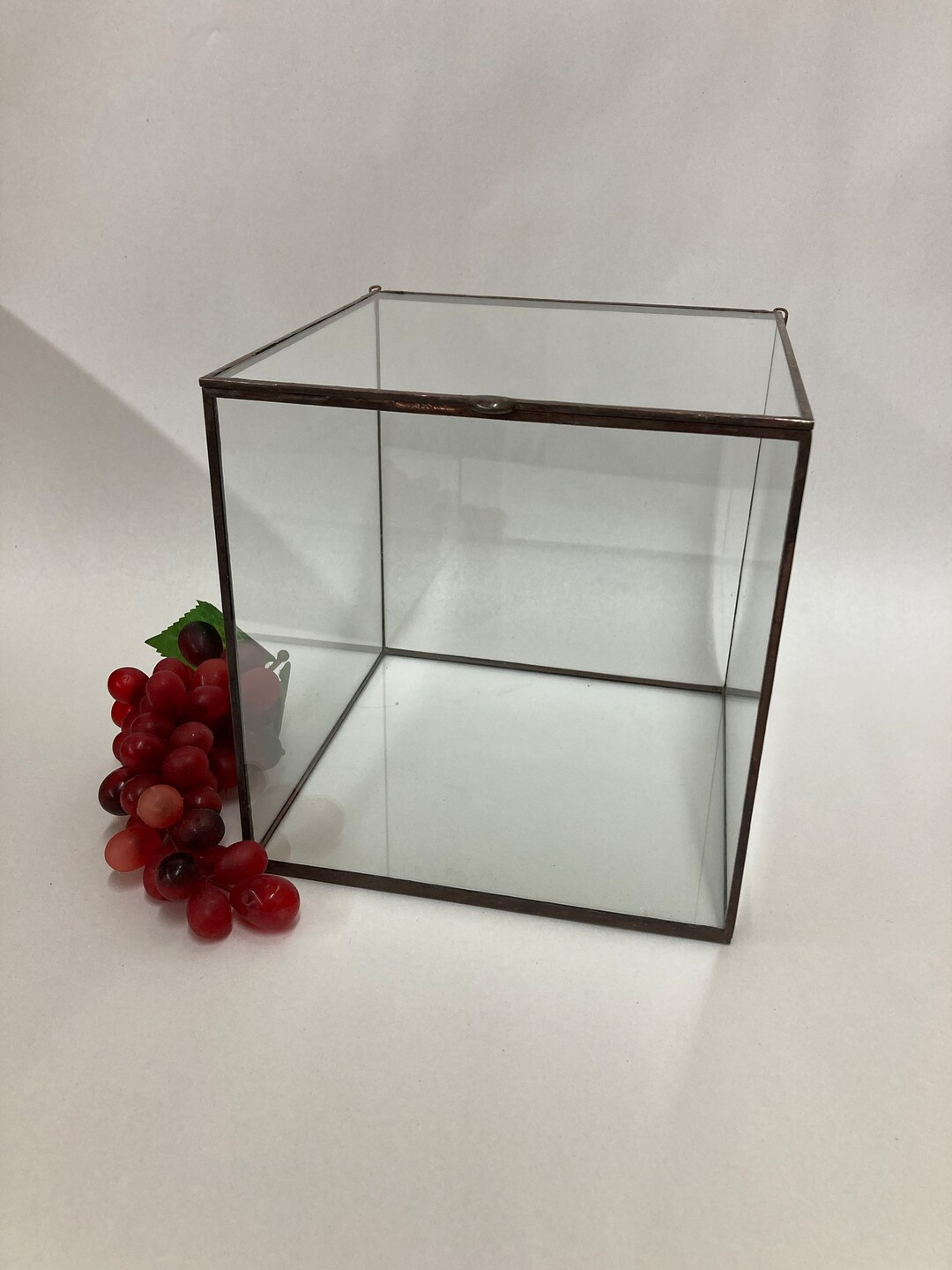 7x7x7 Glass Box Display Your Treasures in Style Etsy