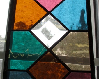 Sidelight Style Panel in Multi Colors with bevels