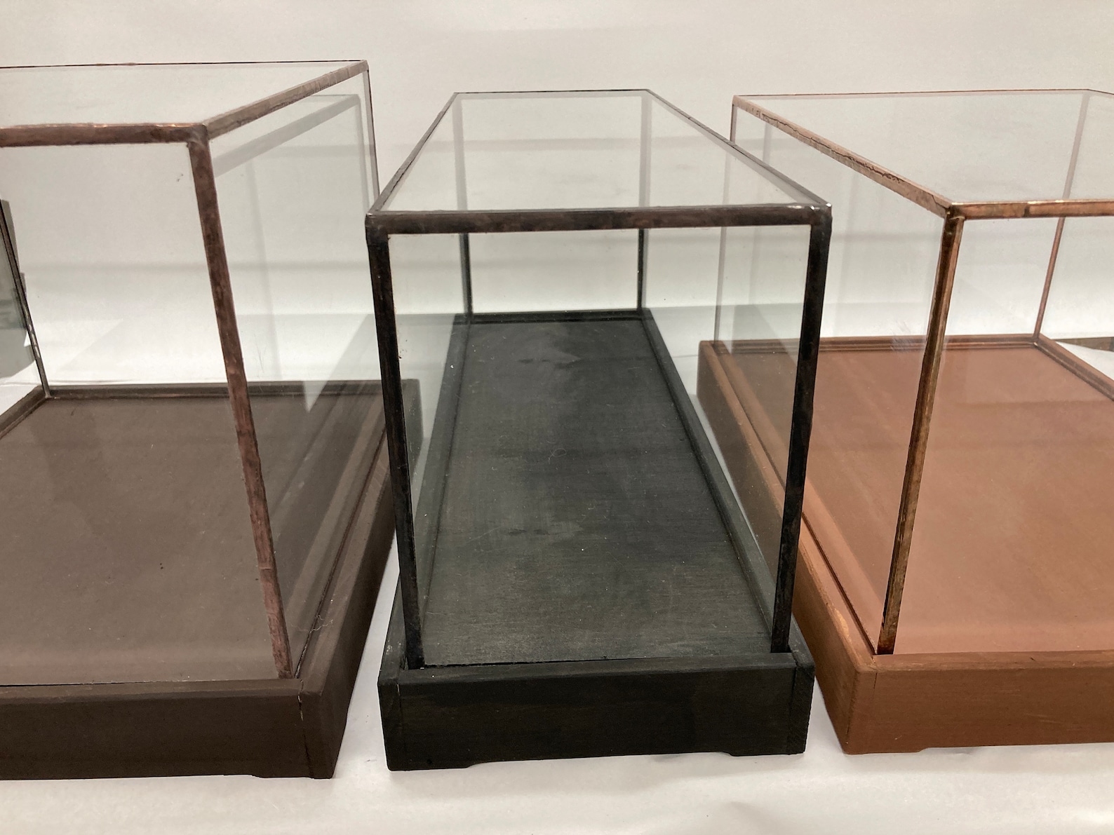 12 X 8 X 6 Tall Custom Glass Display Box With Wood Base Etsy