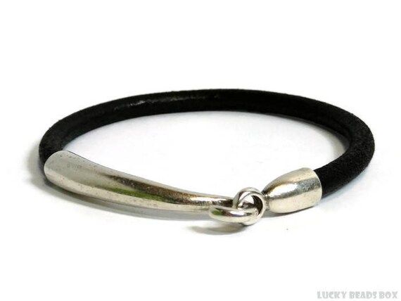 Etsy leather bracelet womens discount