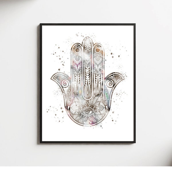 Hamsa Wall Art - Etsy