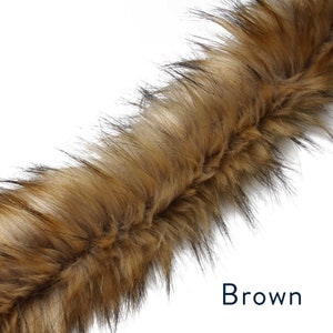 Faux Fur Trim Multiple Colors image 1