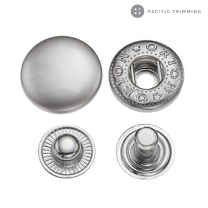 Premium Quality Standard Spring Snap Fastener Multiple Colors and Sizes