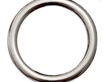 Metal Rings for Macrame 2 inch Plant Hangers 10 Pack 50mm, O Ring