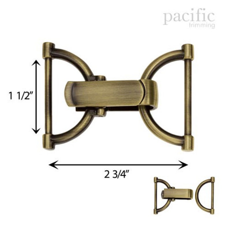 1 1/2 Clip Buckle Closure : 170451 image 2