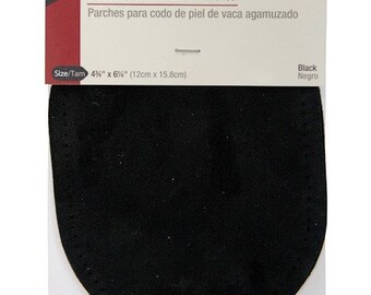Dritz 2 Suede Cowhide Elbow Patches