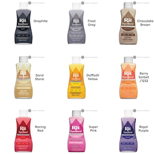 Rit Dye More Synthetic Fiber Dye All Colors