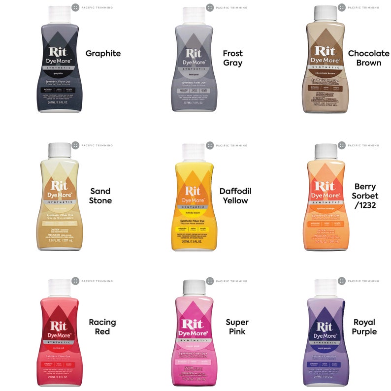 Rit Dye More Synthetic Fiber Dye All Colors