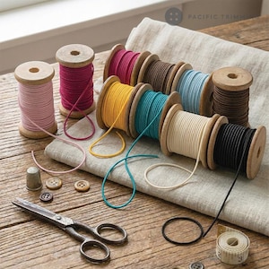 Standard 3mm 1/8 Inch Elastic Cord Multiple Colors