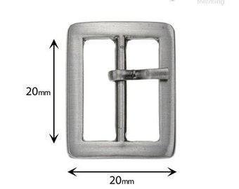 Rectangle Metal Buckle 160385 Multiple Colors