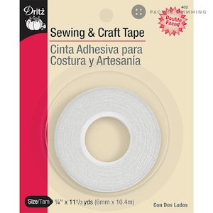 Dritz 1/4″ Double Faced Sewing & Craft Tape