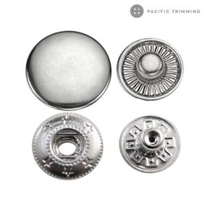 Premium Quality Standard Spring Snap Fastener Multiple Colors and Sizes *6 Sets*