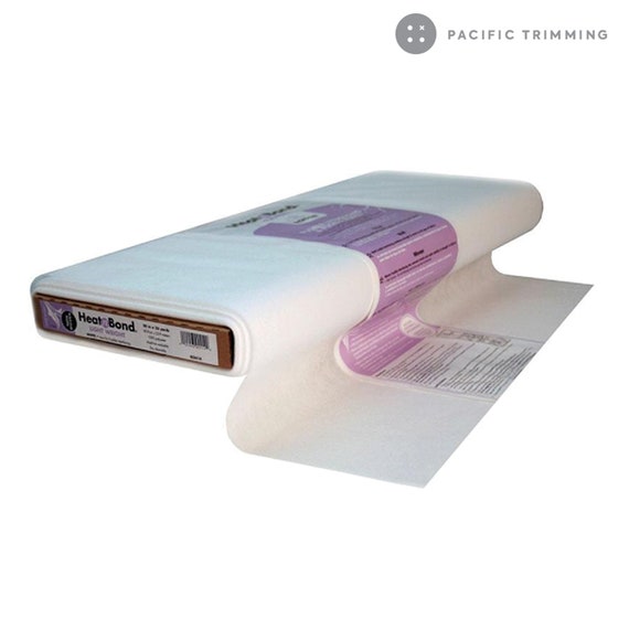 HeatnBond Light Weight Non-Woven Fusible, White 20 inch Wide
