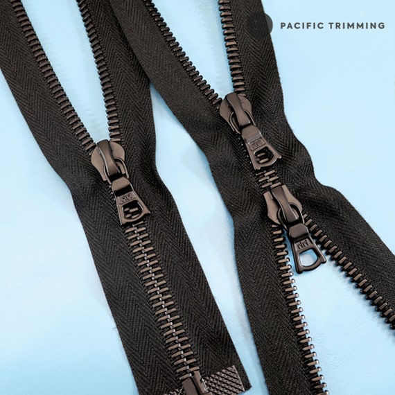 Sewing & Fiber Zippers *Custom Cut to Length* Matte Finish riri M4/M6