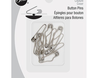 Dritz 3/4 Inch Button Pins - 10pc