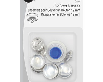 Dritz 3/4 Inch Cover Button Kit