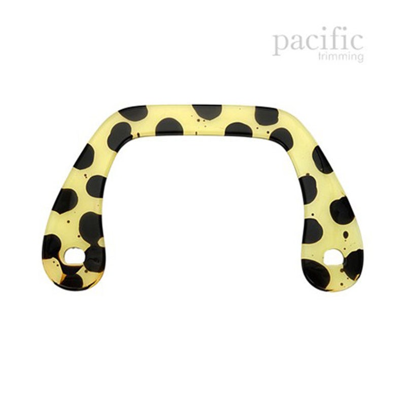 Acrylic Leopard Deco Handle 8 3/8x5 : 170945HD image 1