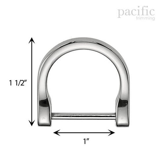 NO Split D Rings for Straps Bag Purse Belting Leather D-Ring