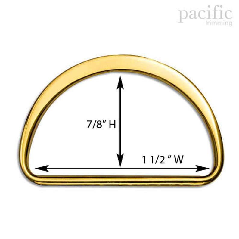 Metal D-Ring A -Style - 150104 Multiple Sizes & Colors