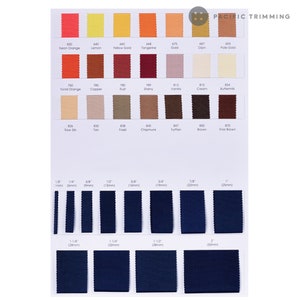Polyester Petersham Ribbon Multiple Sizes and Colors