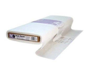 HeatnBond Medium Weight Weft Fusible White 20 inch Wide