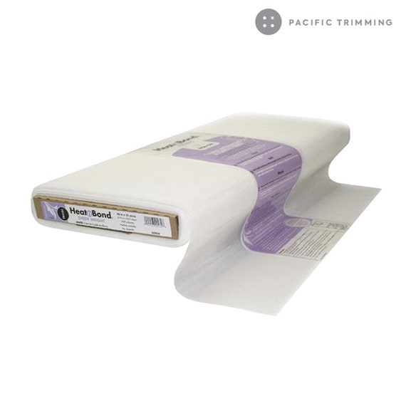 HeatnBond Sheer Weight Tricot Fusible, White 20 inch Wide