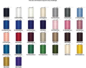 Gutermann Sew All Thread 500M 41 Colors