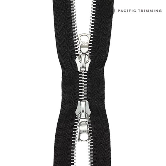 Riri M8 Two Way Nickel Teeth Metal Zipper *custom Cut to Length