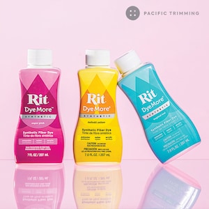 Rit Dye More Synthetic Fiber Dye All Colors