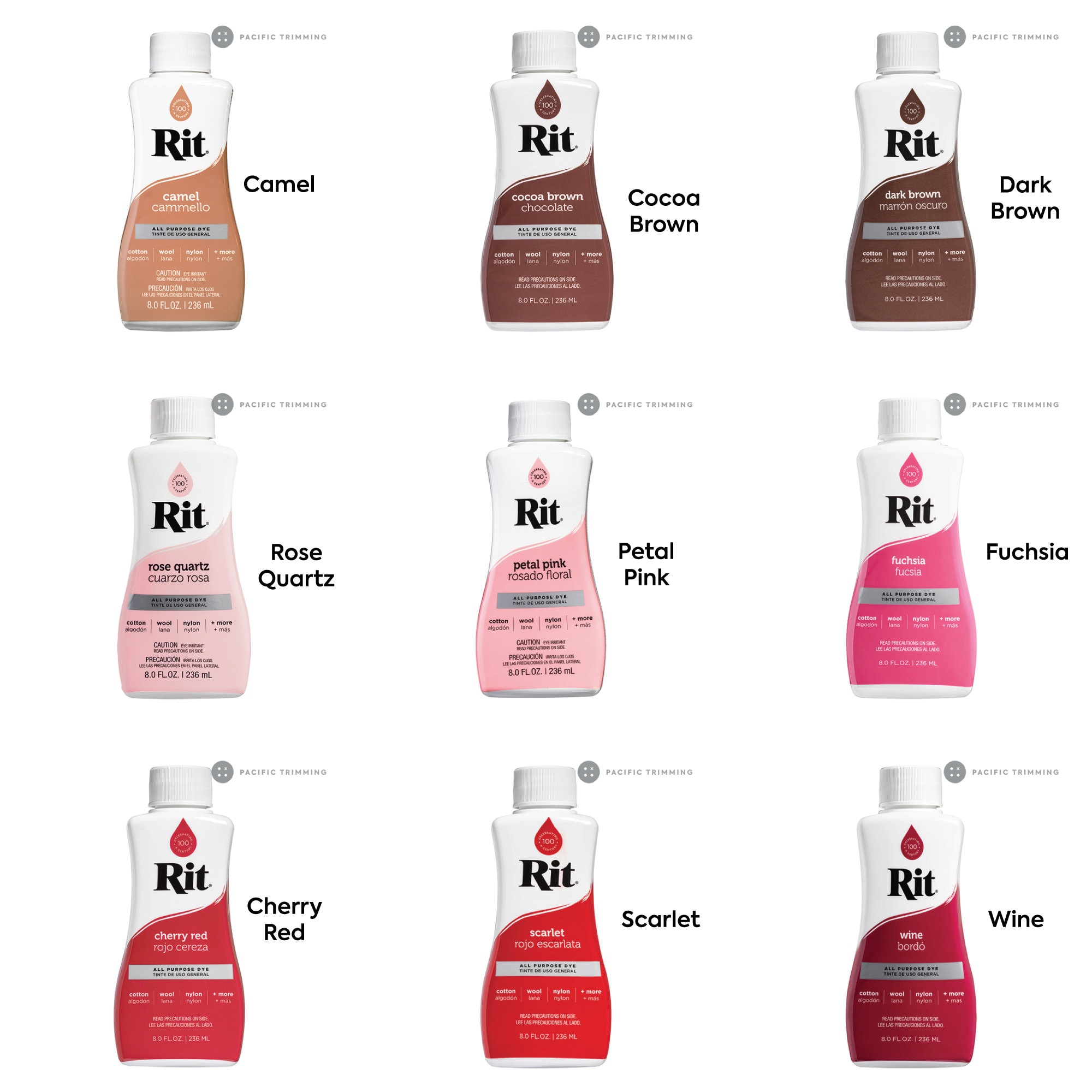 Rit All Purpose Liquid Dye All Colors - Etsy