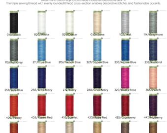 Gutermann Top Stitch Heavy Duty Thread 30M 53 Colors