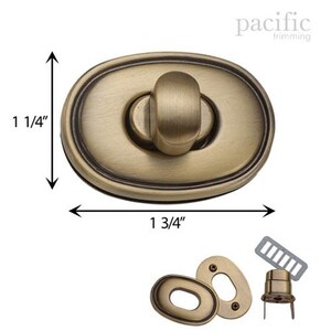 1 3/4&quot; Bag Turn Lock : 170013
