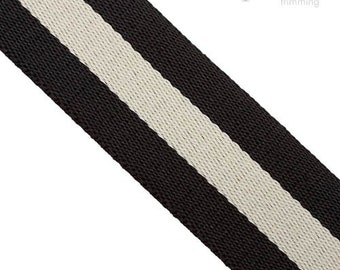 38mm Striped Polyester Webbing :360084WB