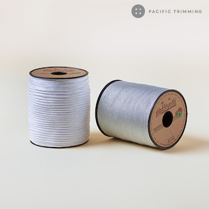 Biyelli 1/2&quot; Passpoil Piping Tape White, Black